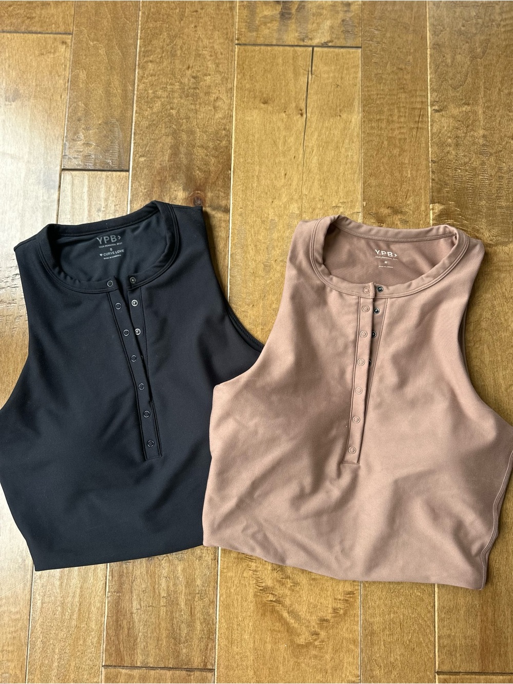 YPB sculptLUX Plunge Henley
Slim Tank BUNDLE